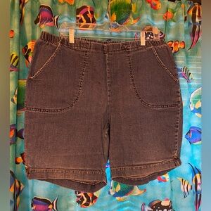 Denim Casual Shorts